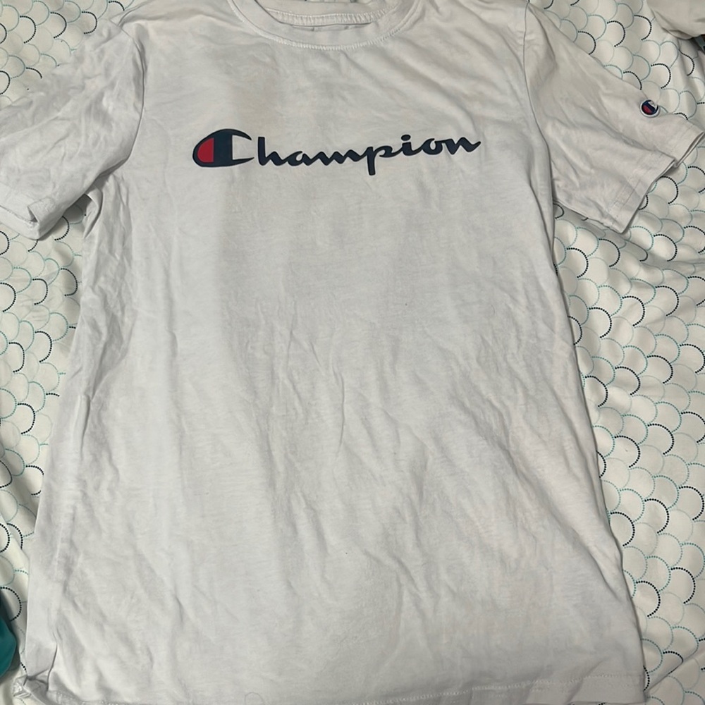 Champion t shirt white